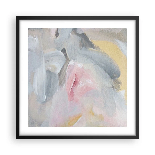 Poster in cornice nera - Nel mondo pastello - 50x50 cm