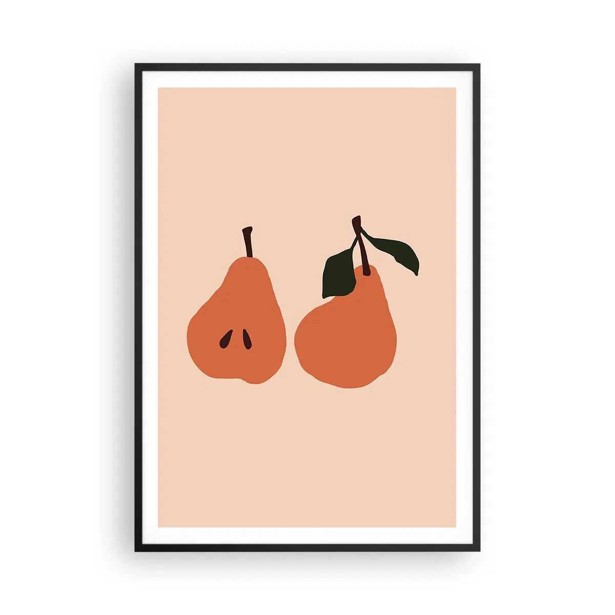 Poster in cornice nera - La dolcezza stessa - 70x100 cm