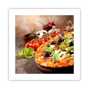 Poster - Con ingredienti tellurici - 40x40 cm