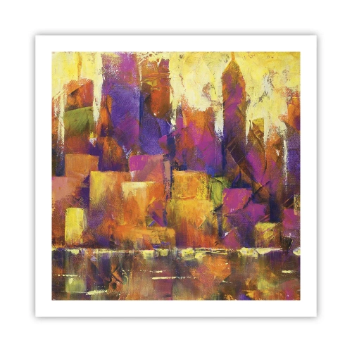 Poster - Composizione metropolitana - 60x60 cm