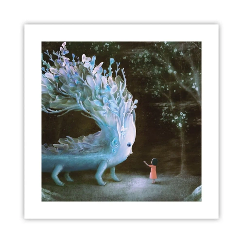 Poster - Incontro fantastico - 40x40 cm