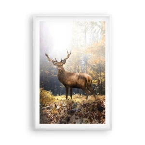 Poster in cornice bianca - Nella piena maestà - 61x91 cm