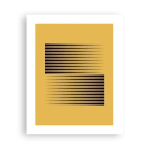 Poster - La quadratura degli opposti - 40x50 cm