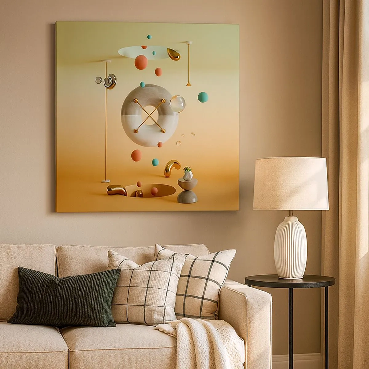 Quadro su tela - Stampe su Tela - Tutto può succedere - 30x30 cm