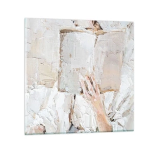 Quadro su vetro - In un altro mondo - 30x30 cm