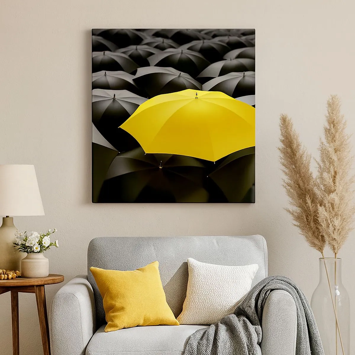 Quadro su tela - Stampe su Tela - Addio tristezza - 30x30 cm