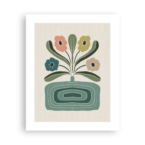 Poster - Bouquet simmetrico - 40x50 cm