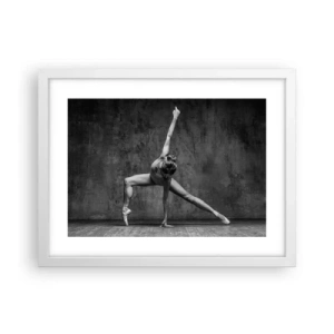 Poster in cornice bianca - Ideale di equilibrio - 40x30 cm