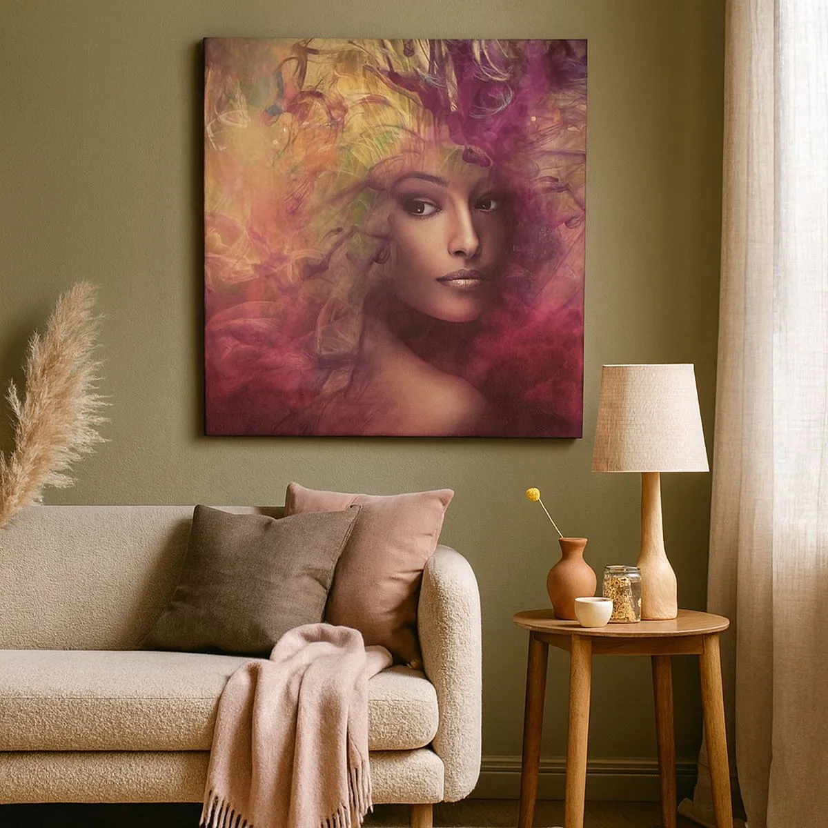 Quadro su tela - Stampe su Tela - Sono qui! - 30x30 cm