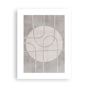 Poster - Tondo e dritto - 30x40 cm