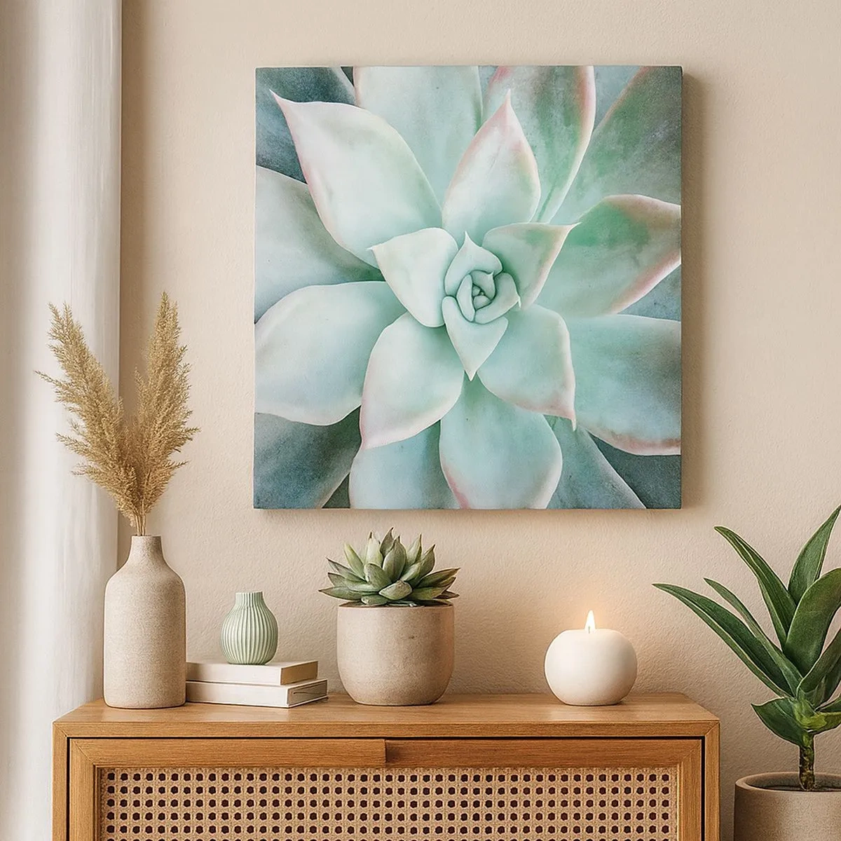 Quadro su tela - Stampe su Tela - Il cuore del deserto - 30x30 cm