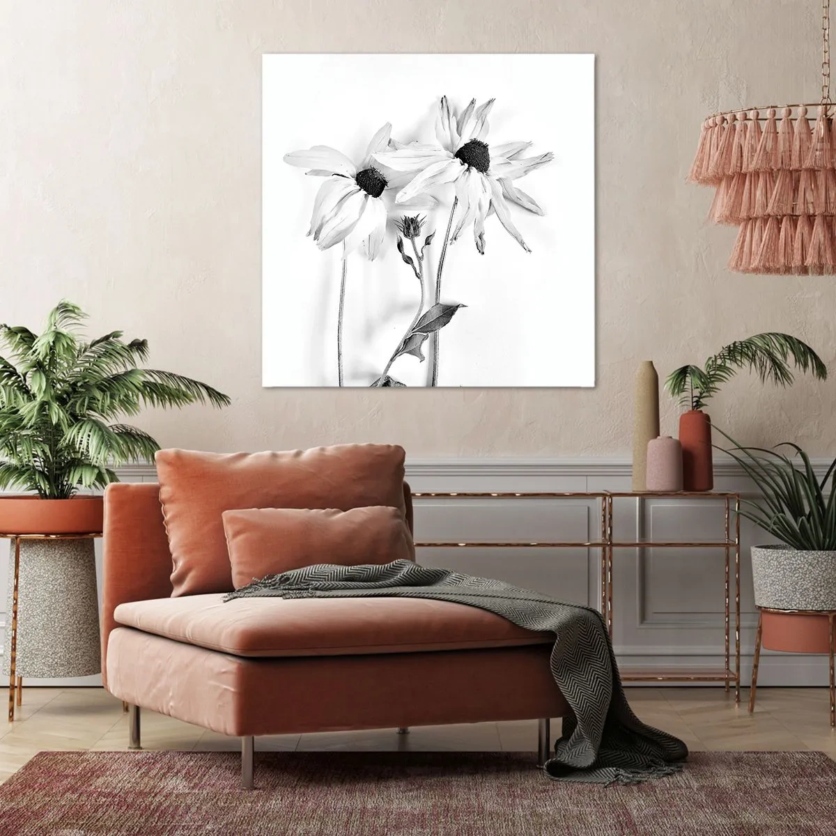 Quadro su tela - Stampe su Tela - Nessuno vuole essere solo - 30x30 cm