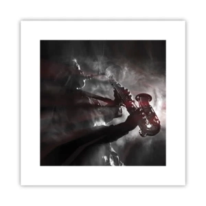 Poster - Nei fumi del jazz - 30x30 cm
