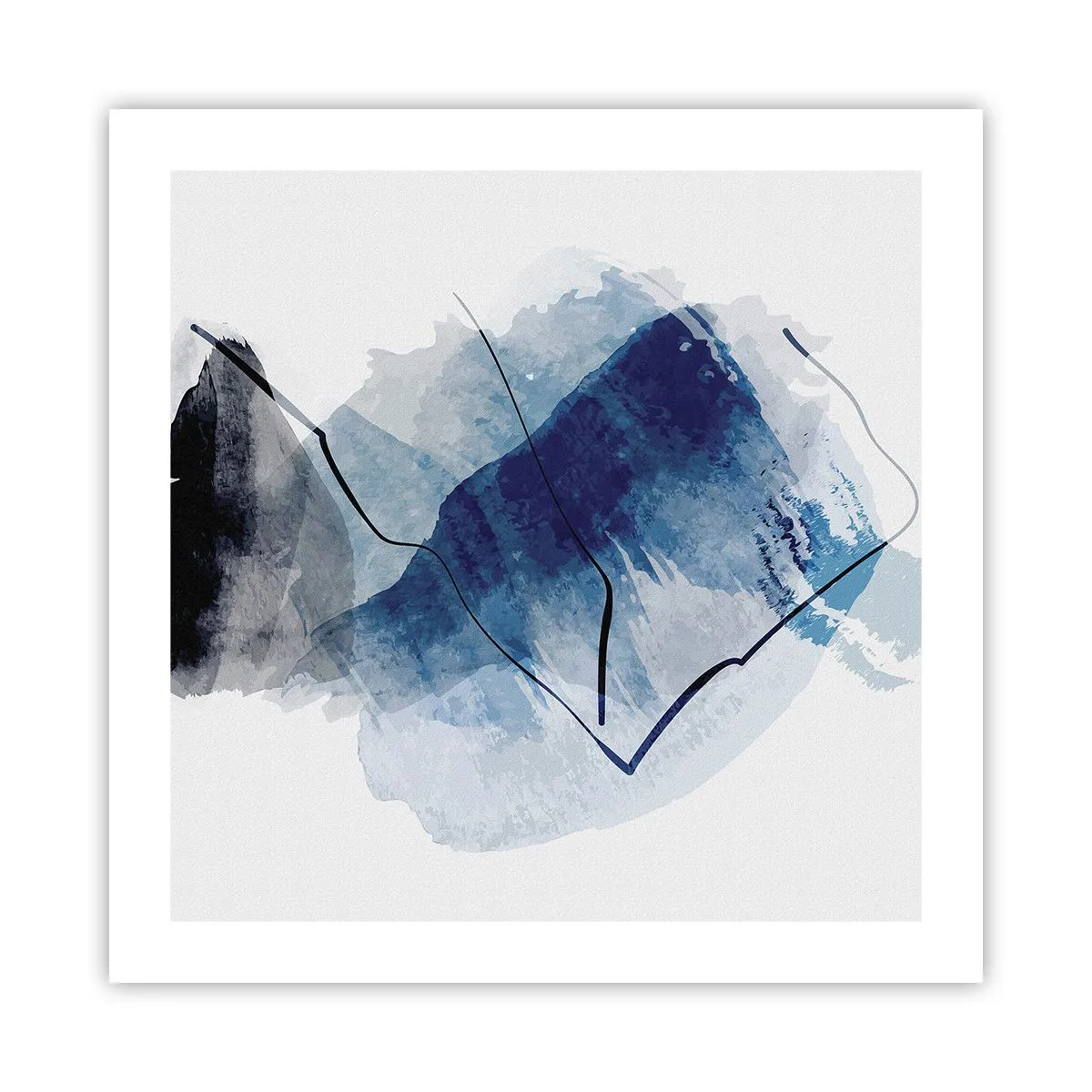Poster - Monte di ghiaccio - 50x50 cm