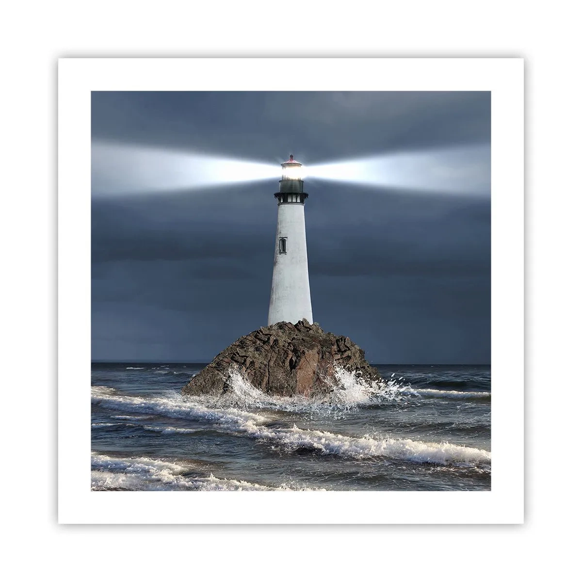 Poster - Qui...qui... qui! - 50x50 cm