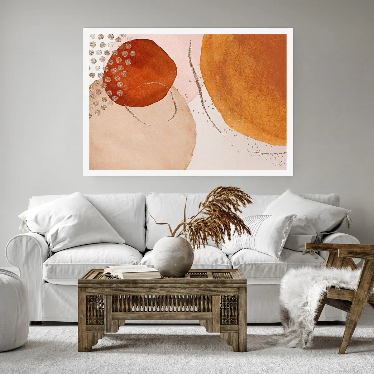 Poster - Rotondità e movimento - 91x61 cm