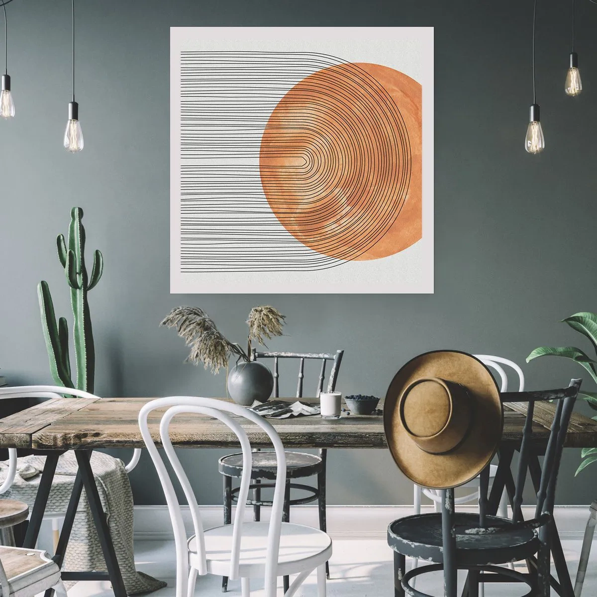 Poster - Composizione solare - 60x60 cm