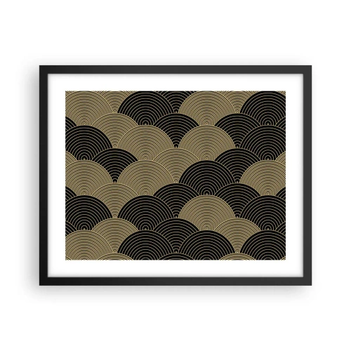 Poster in cornice nera - Unità nella molteplicità - 50x40 cm