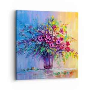 Quadro su tela - Stampe su Tela - Dono di un prato estivo - 30x30 cm
