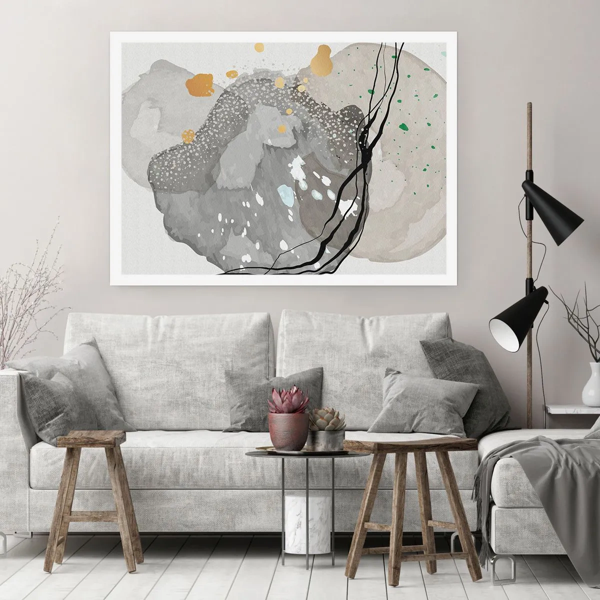 Poster - Composizione organica - 40x30 cm