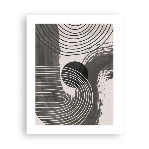 Poster - L'ovale vittorioso - 40x50 cm