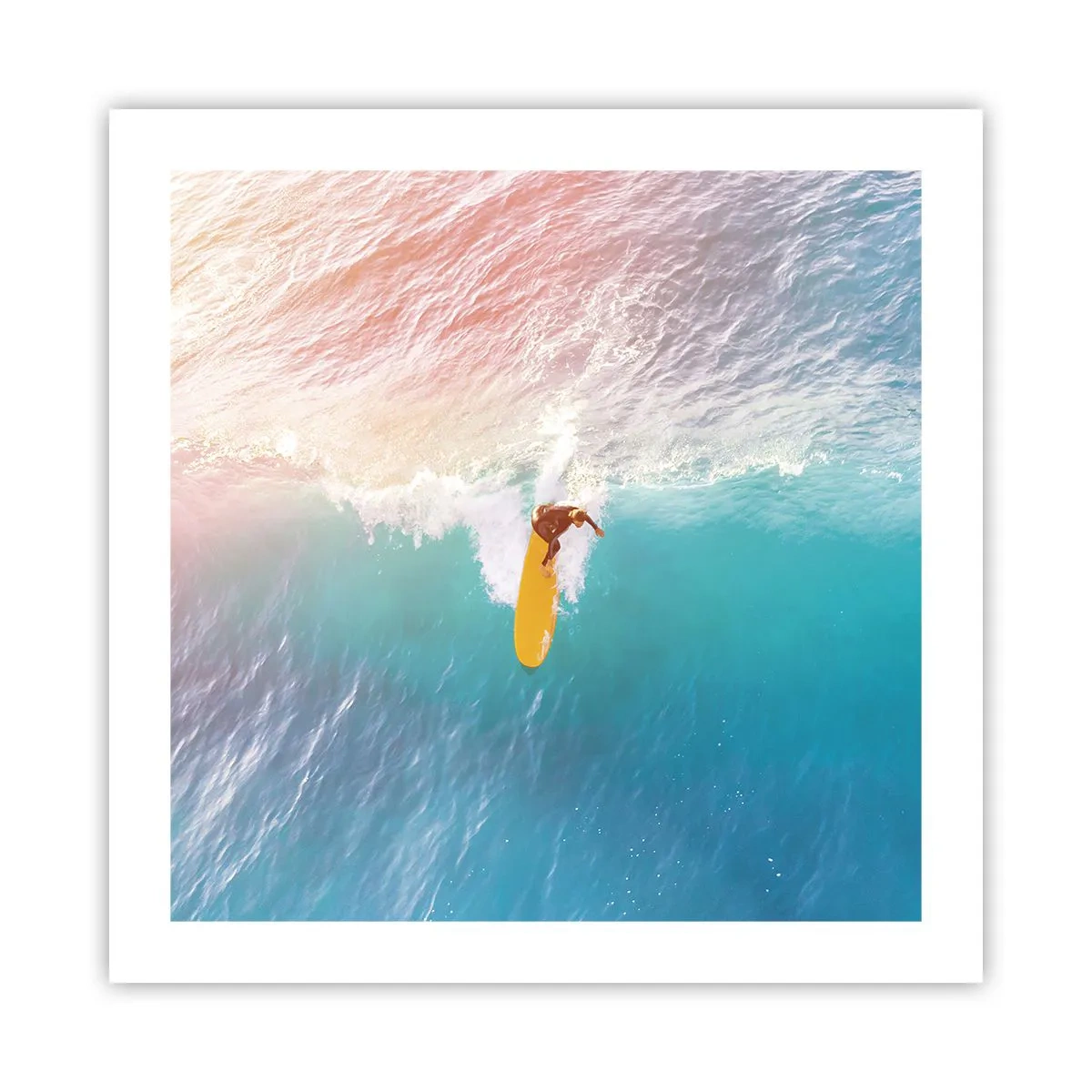 Poster - Il cavaliere dell'oceano - 50x50 cm