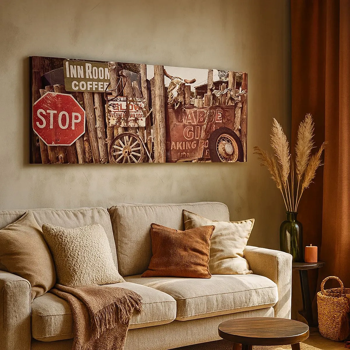 Quadro su tela - Stampe su Tela - E il tempo si è fermato - 100x40 cm