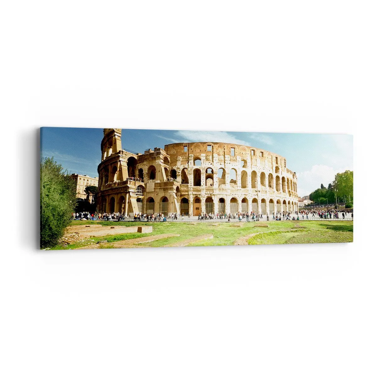 Quadro su tela - Stampe su Tela - Si sente ancora il rumore delle armi - 90x30 cm