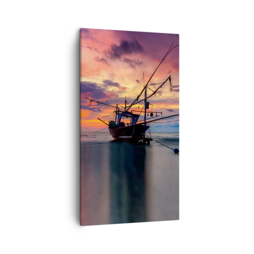 Quadro su tela - Stampe su Tela - Sera esotica - 45x80 cm