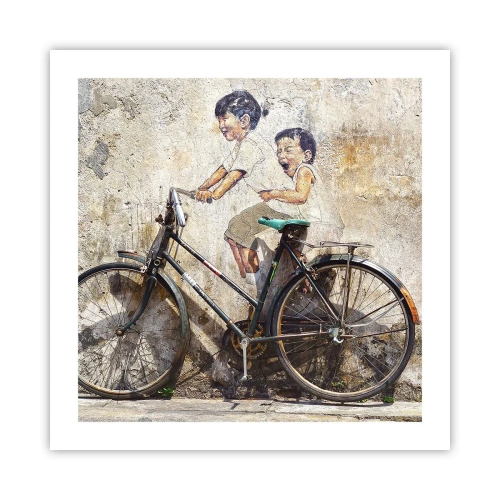 Poster - Vero o falso? - 50x50 cm