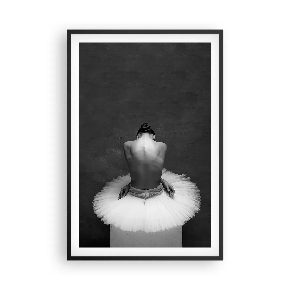 Poster in cornice nera - Fiorisce adesso - 61x91 cm