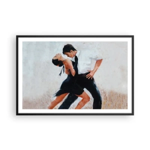 Poster in cornice nera - Il tango dei miei sogni - 91x61 cm