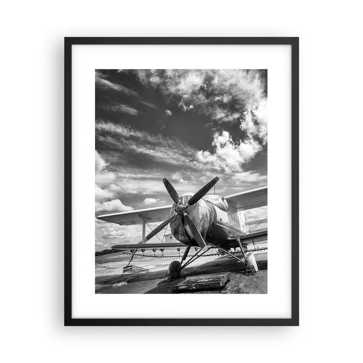 Poster in cornice nera - Non vedo l'ora! - 40x50 cm