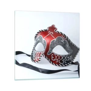 Quadro su vetro - Invito al ballo - 30x30 cm