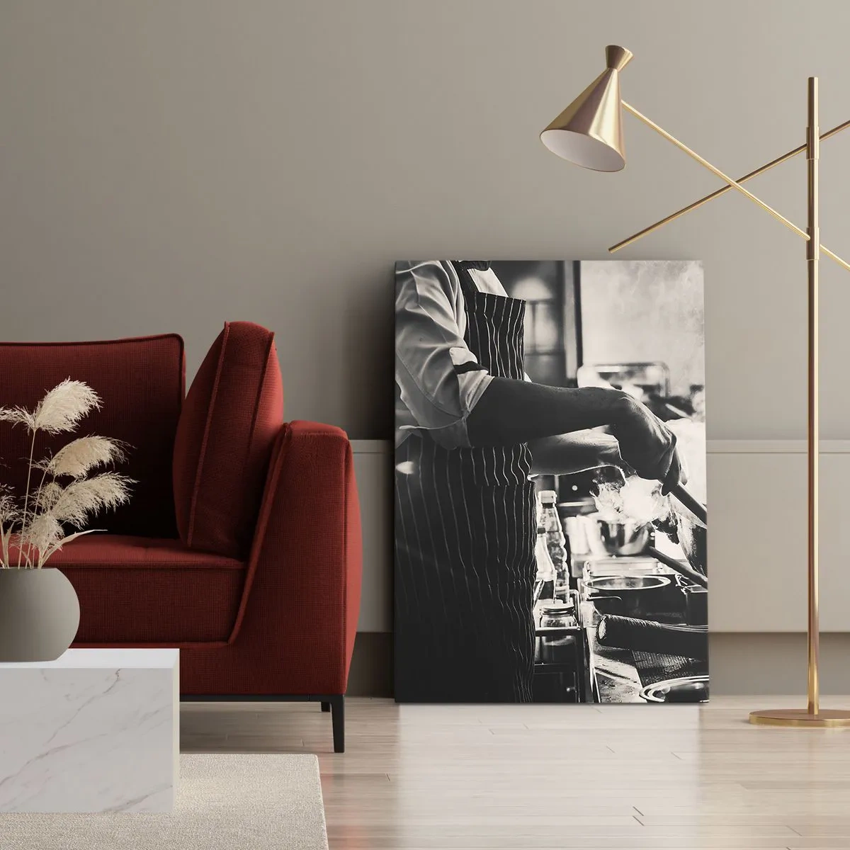 Quadro su tela - Stampe su Tela - L'alchimia dei sapori - 55x100 cm