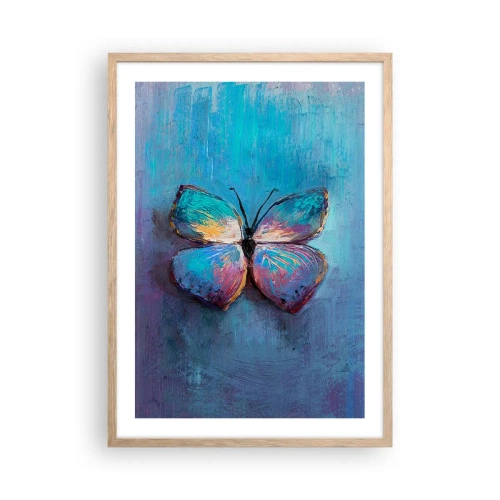 Poster in cornice rovere chiaro - In tutta la bellezza - 50x70 cm