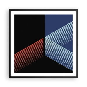 Poster in cornice nera - Una storia semplice - 60x60 cm
