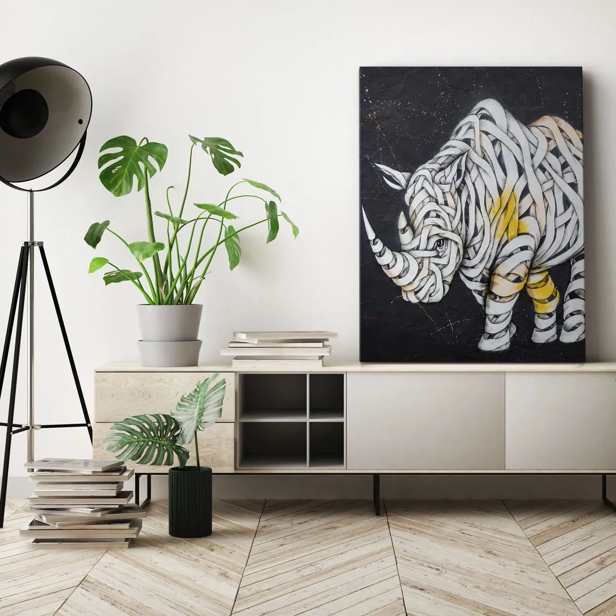 Quadro su tela - Stampe su Tela - La pelle dura è un mito - 65x120 cm