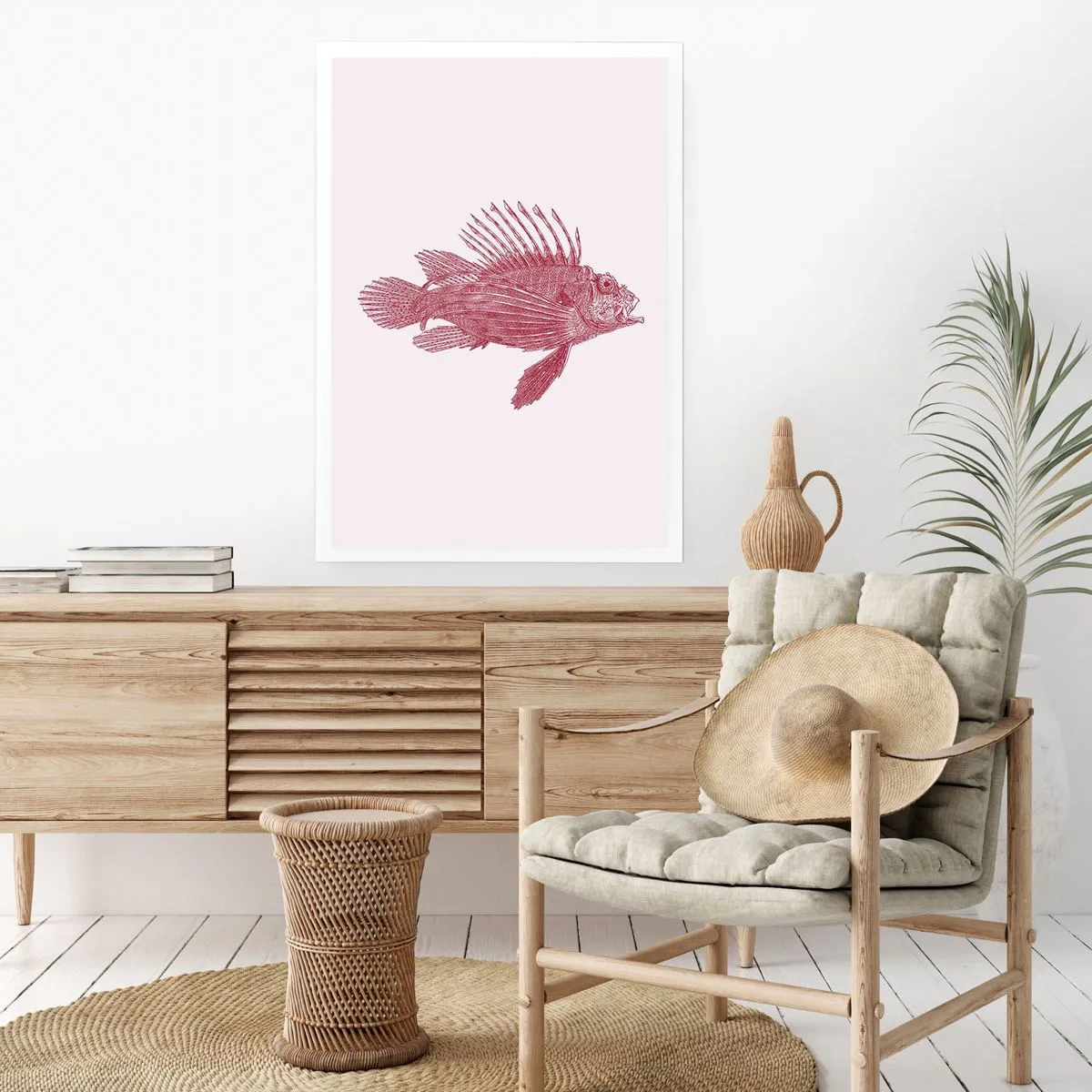 Poster - Abitante di mari esotici - 40x50 cm