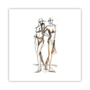 Poster - Studio di armonia - 60x60 cm