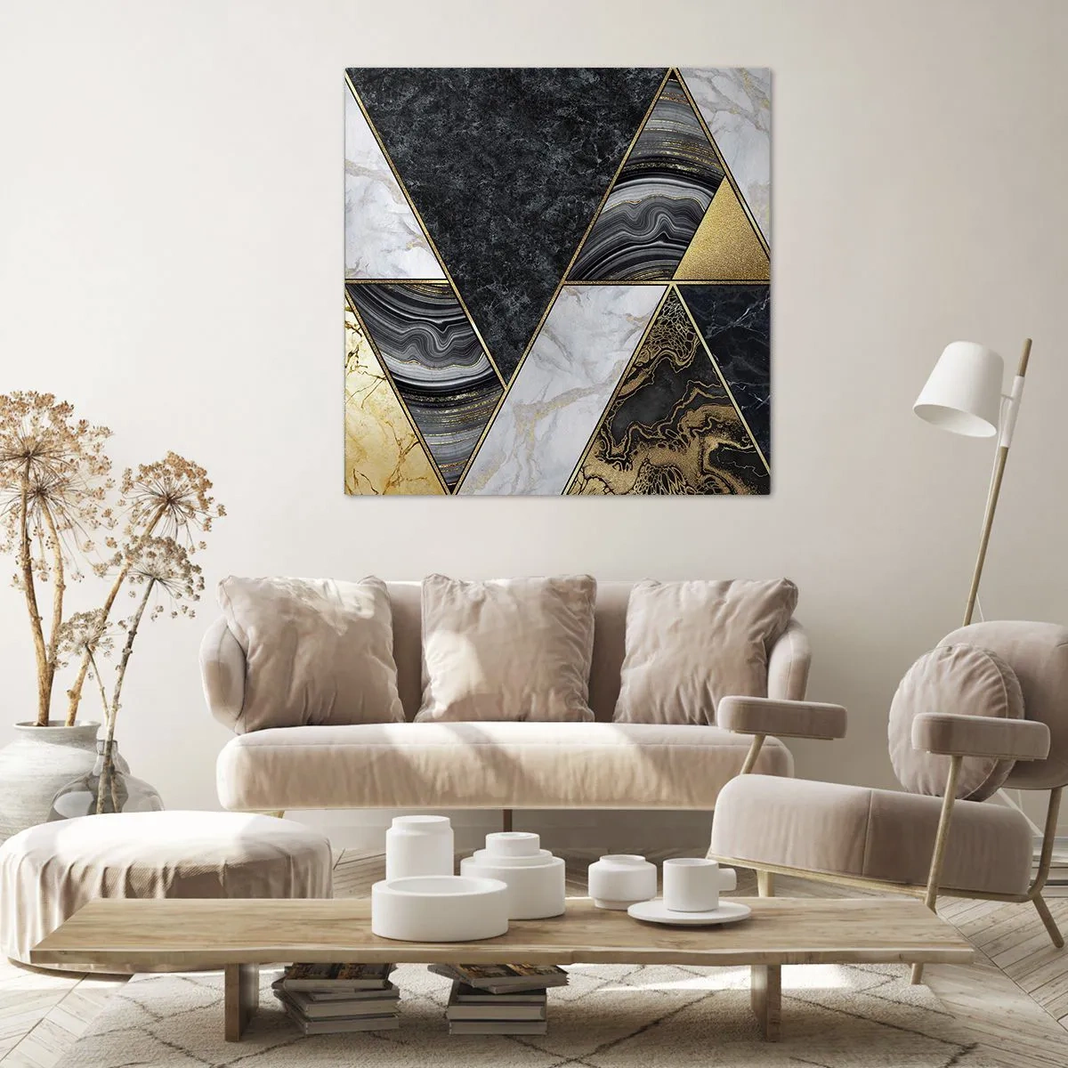 Quadro su tela - Stampe su Tela - Pietra su pietra - 40x40 cm