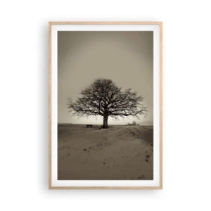 Poster in cornice rovere chiaro - Da qui all'eternità - 61x91 cm