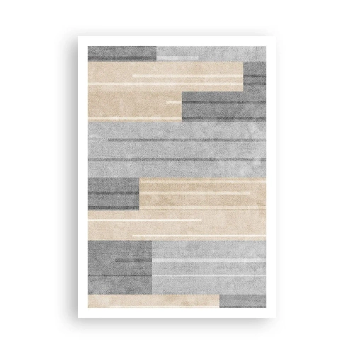 Poster - Composizione: rigare dritto - 70x100 cm