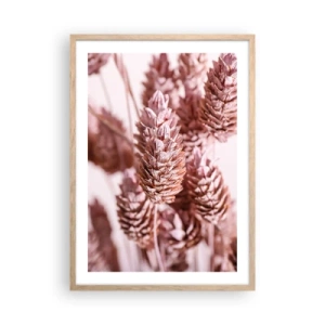 Poster in cornice rovere chiaro - A prima vista poco appariscenti - 50x70 cm