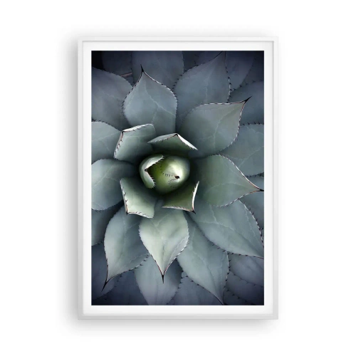 Poster in cornice bianca - Adesca e minaccia - 70x100 cm