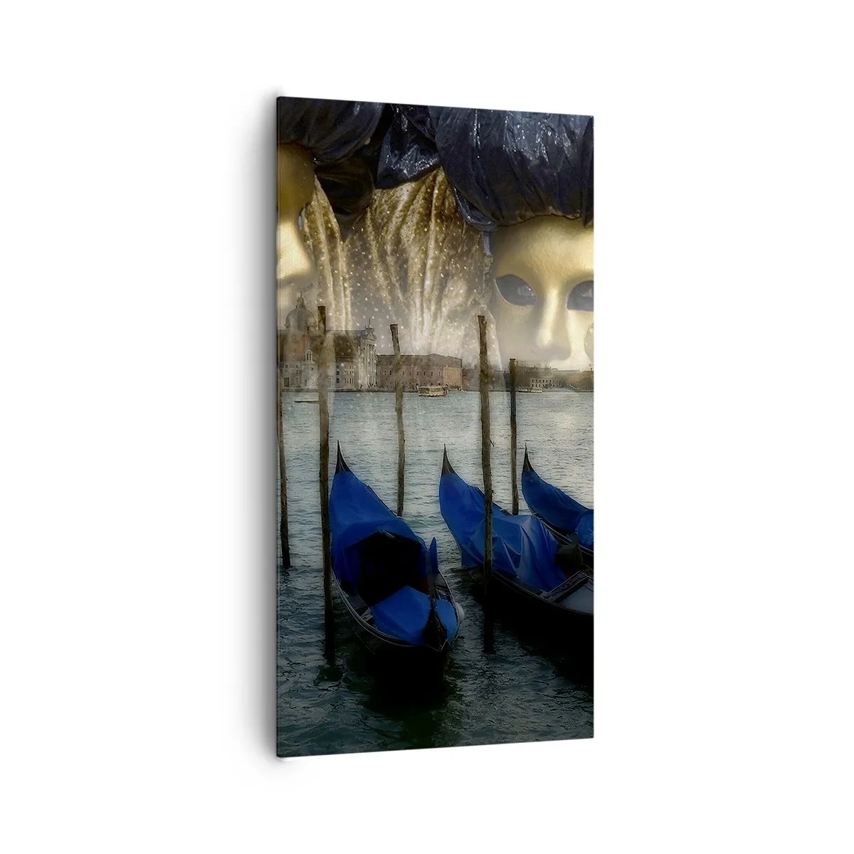 Quadro su tela - Stampe su Tela - È ora di iniziare il carnevale - 65x120 cm