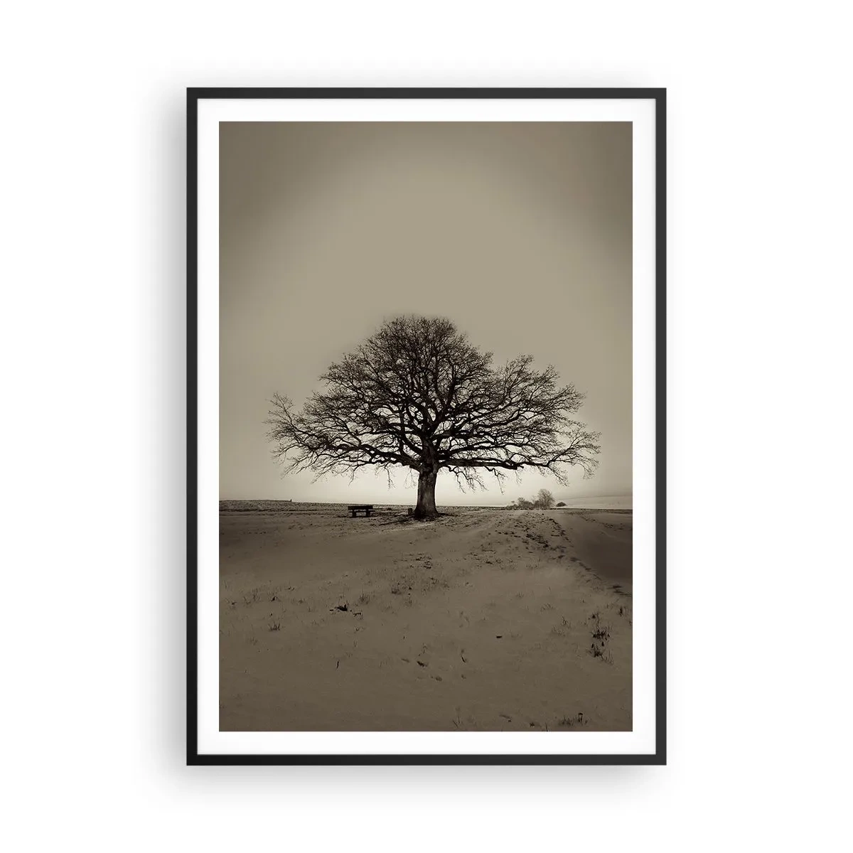 Poster in cornice nera - Da qui all'eternità - 70x100 cm