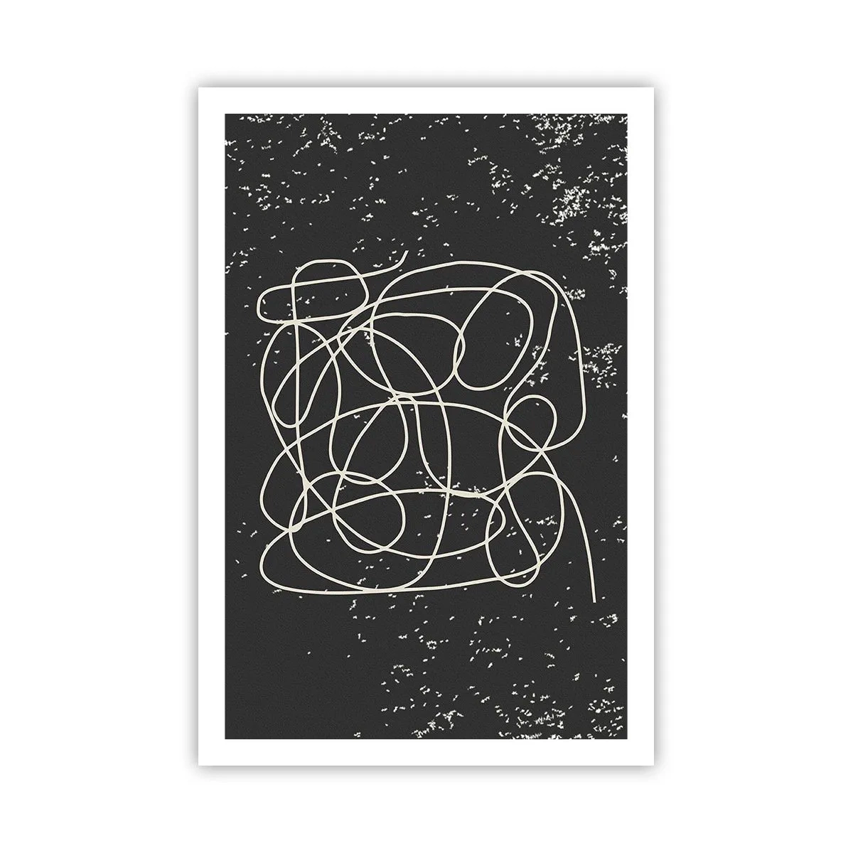 Poster - Il caos dei pensieri - 61x91 cm