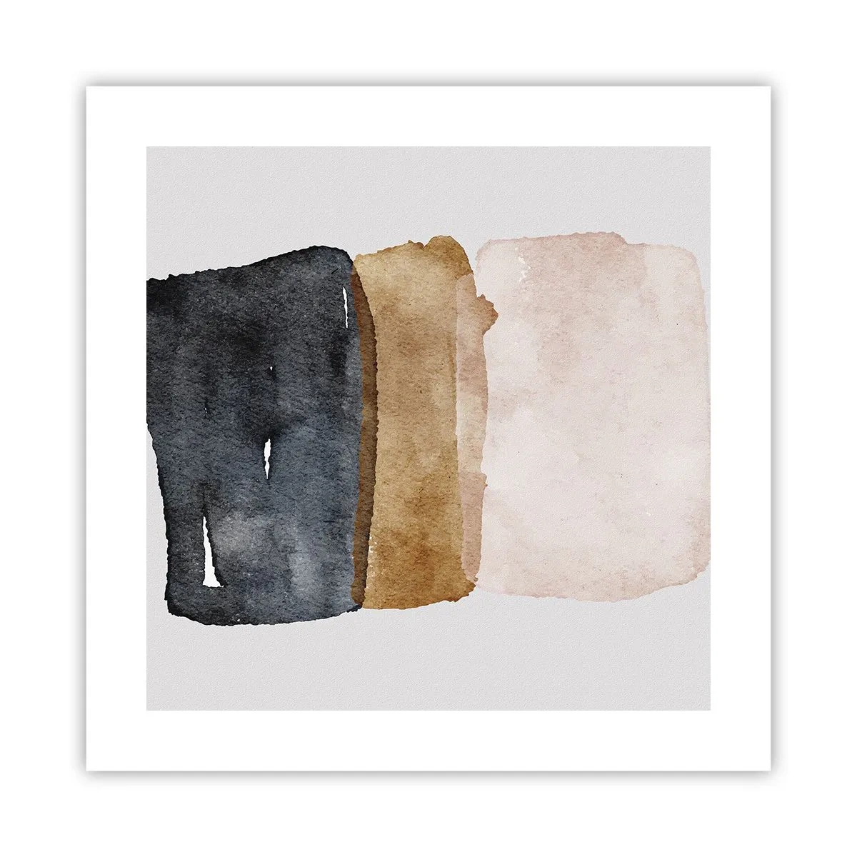 Poster - Composizione di colori della terra - 40x40 cm