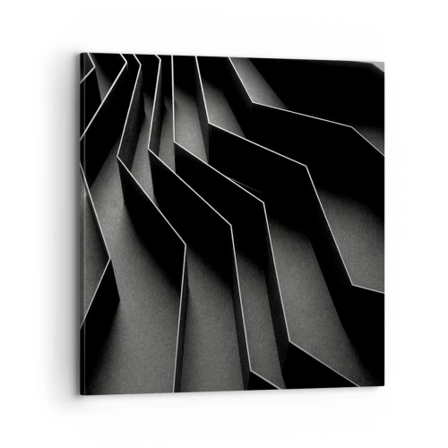 Quadro su tela - Stampe su Tela - Ordine tridimensionale - 70x70 cm